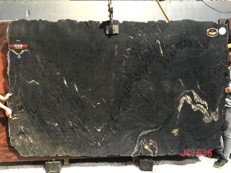 The Milky Way Grey Marble Slabs for Flooring Tile, Countertop