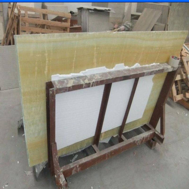 Chinese Supplier Yellow Onice Jade Marble Price Honey Yellow Onyx
