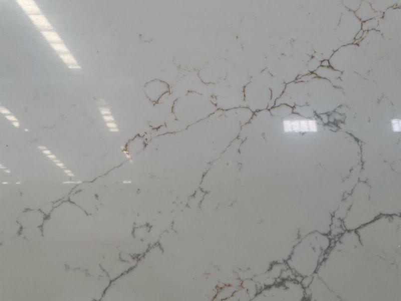 Modern Artificial Quartz Stone Kitchen Countertop Thickness 2cm Esv020