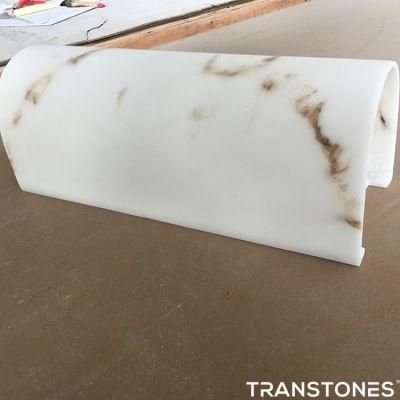 White Alabaster Backlit Stone for Lighting Box