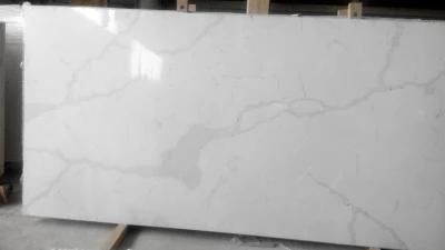 Best Choice Calacatta White Artificial Quartz Stone Wall Tile Countertop Vanity Top