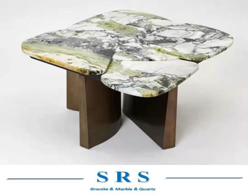 Ice Jade Green Marble for Stair/Wall Tile/Countertop/Slabs