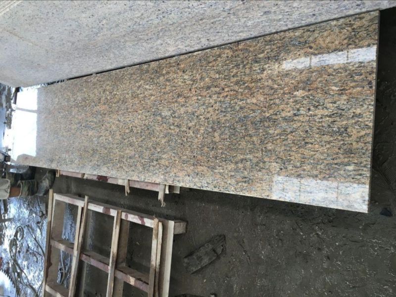 China Top Yellow Granite/Giallo Cecillia Granite/Giallo Cecillia Granite for Floor/Background