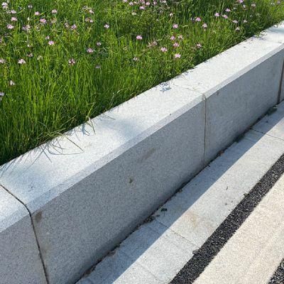 Sesame Gray Granite Courtyard Square Ground Paving Stone Road Along The Stone Road Cornerstone