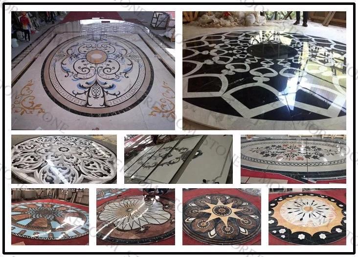 Commercial and Residential Choice Marble Waterjet Medallion for Flooring Design