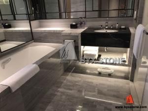 French Crystal White Wooden Grain Stone Marble for Slabs/Wall &amp; Floor Tiles/Steps/Bathroom Bathtub