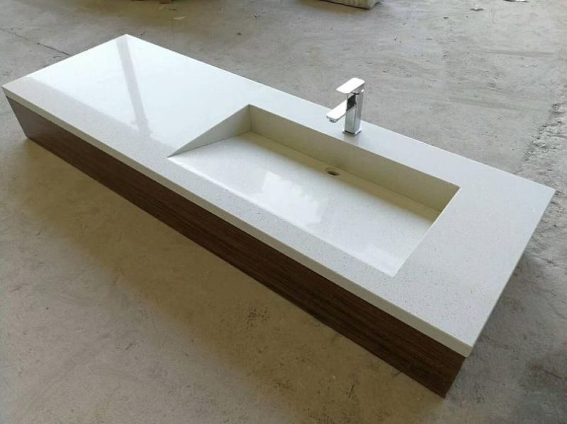 Artifical Marble Quartz for Kitchen Countertop and Bathroom Vanitytop