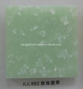 Green Color Artificial Marble/Solid Surface/Unsaturated Polyester Resin Stone