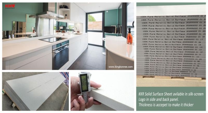 Modern Solid Surface Slab Kitchen Stone Bench Tops