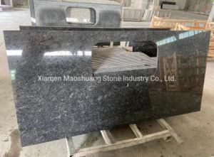 Steel Grey Granite Kitchen Countertop