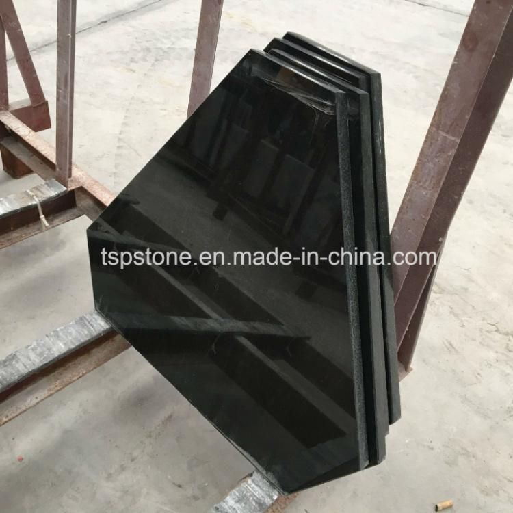 Black Granite Kitchen Bathroom Top for Prefab Table Top