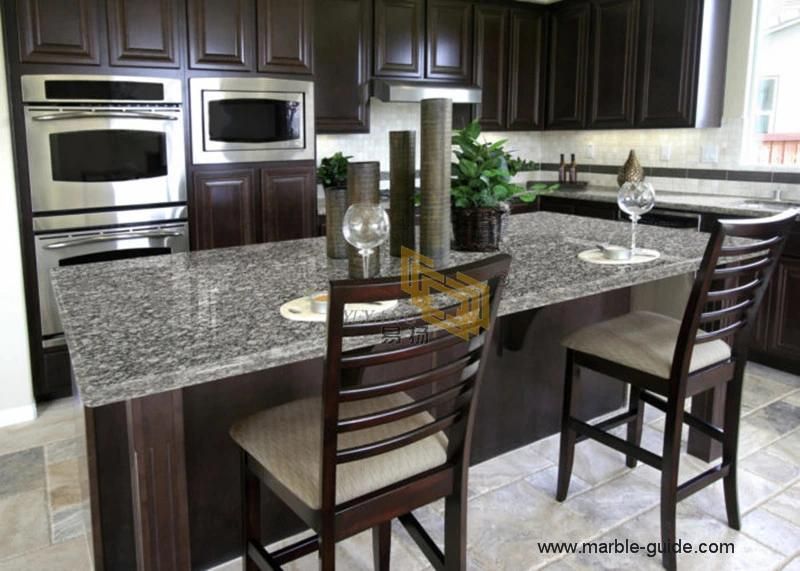 Fujian Natural White Mist/Wave Granite Stone Tile/Slab for Kitchen/Paving Stone/Vanity Top/Benchtops