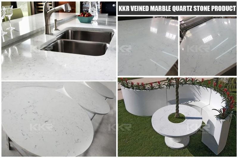 Caesar Stone 3cm Artificial Quartz Stone for Kitchen Countertop