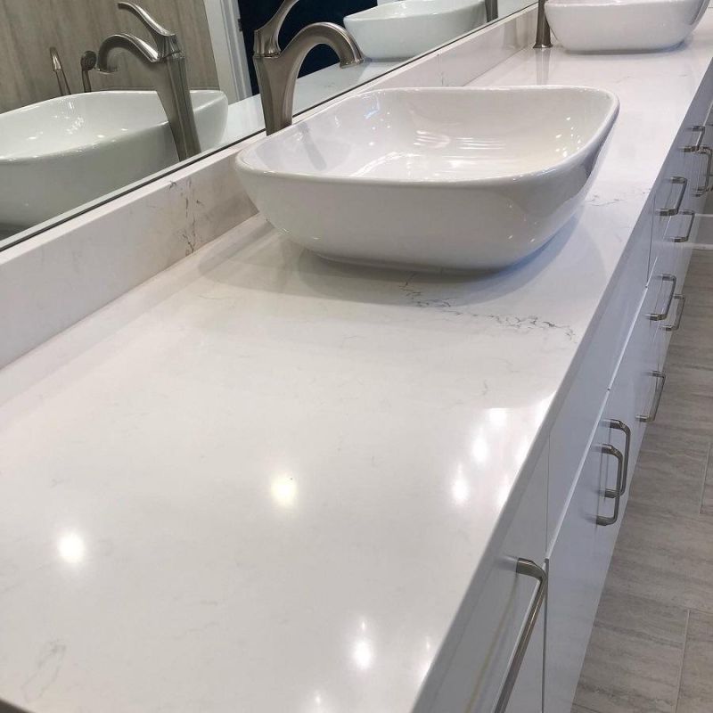 Misterio Quartz for Kitchen Countertops/Kitchen Islands/Backsplashes/Wall Cladding/Flooring/Windowsills