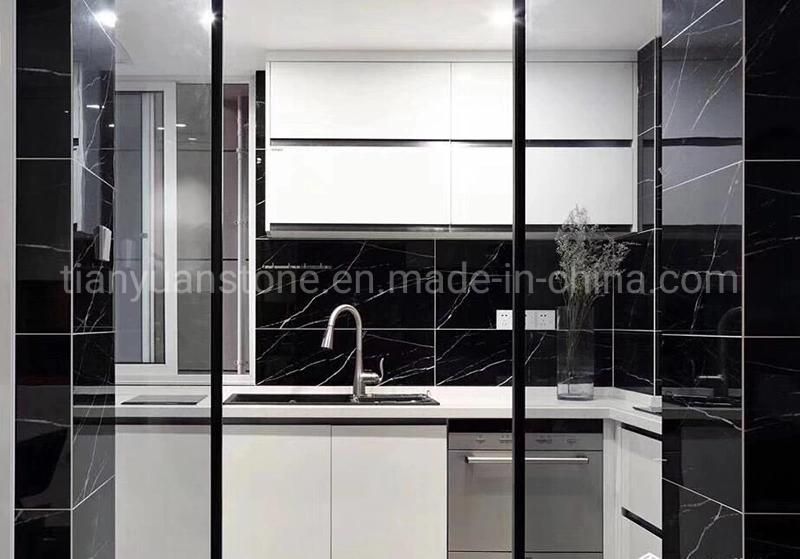 Chinese Domestic Black Marquina/Nero Marqiua Big Slab