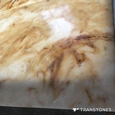Alabaster Stone Price Artificial Stone Carved Shape Wall Panels