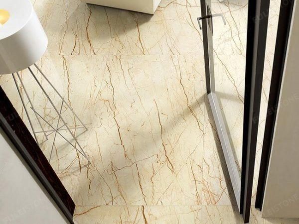 Popular Used in The Market -Gold Vein White Marble
