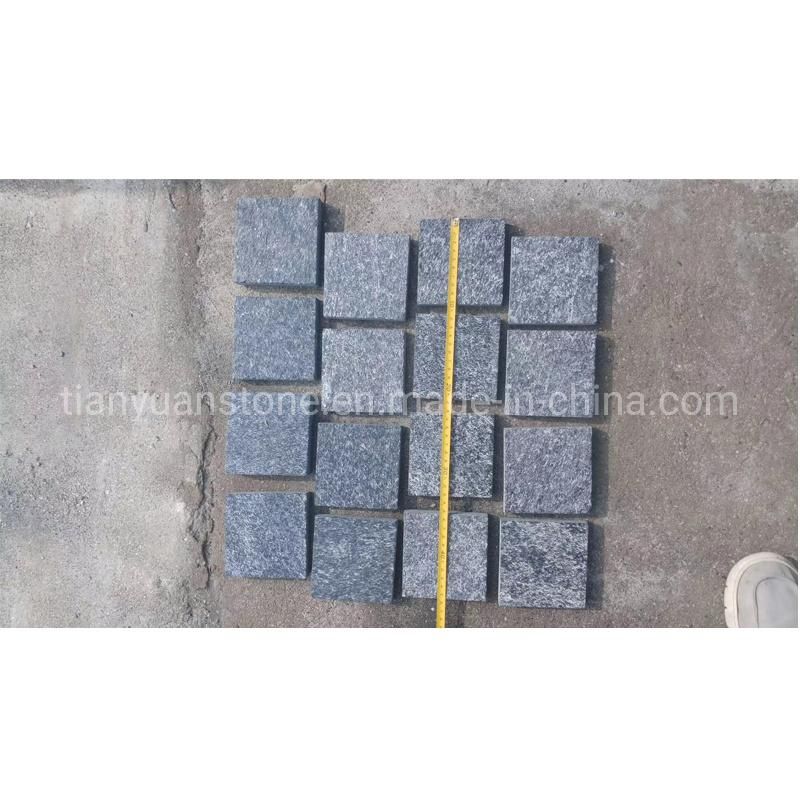 Flamed Black Quartzite Stone for Paving and Flooring