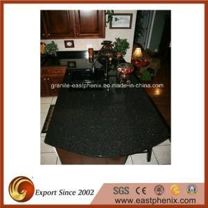 Hot Sale Black Galaxy Granite Kitchen Countertop