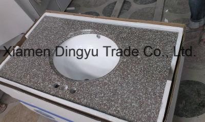 G687 Peach Red Granite for Tile Slab Countertop