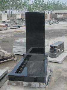 Shanxi Granite Upright Headstone for Memorial