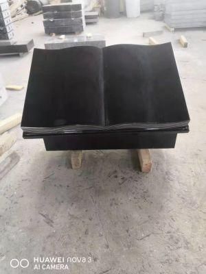 Book Shape Granite Tombstone Memorial Headstones