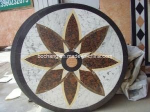 Marble Floor Waterjet Medallion Mosaic