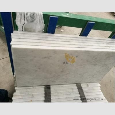 Bianco Carrara White Marble Tiles in Store for Floor/Wall/Window Sill/Stairs