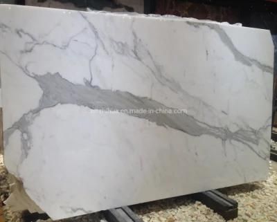 Luxury Italy/Imported Calacutta White Marble Kitchen/Bathroom/Bar/Work/Vanty Top Stone Mosaic/Staris/Facade/Panel Tile