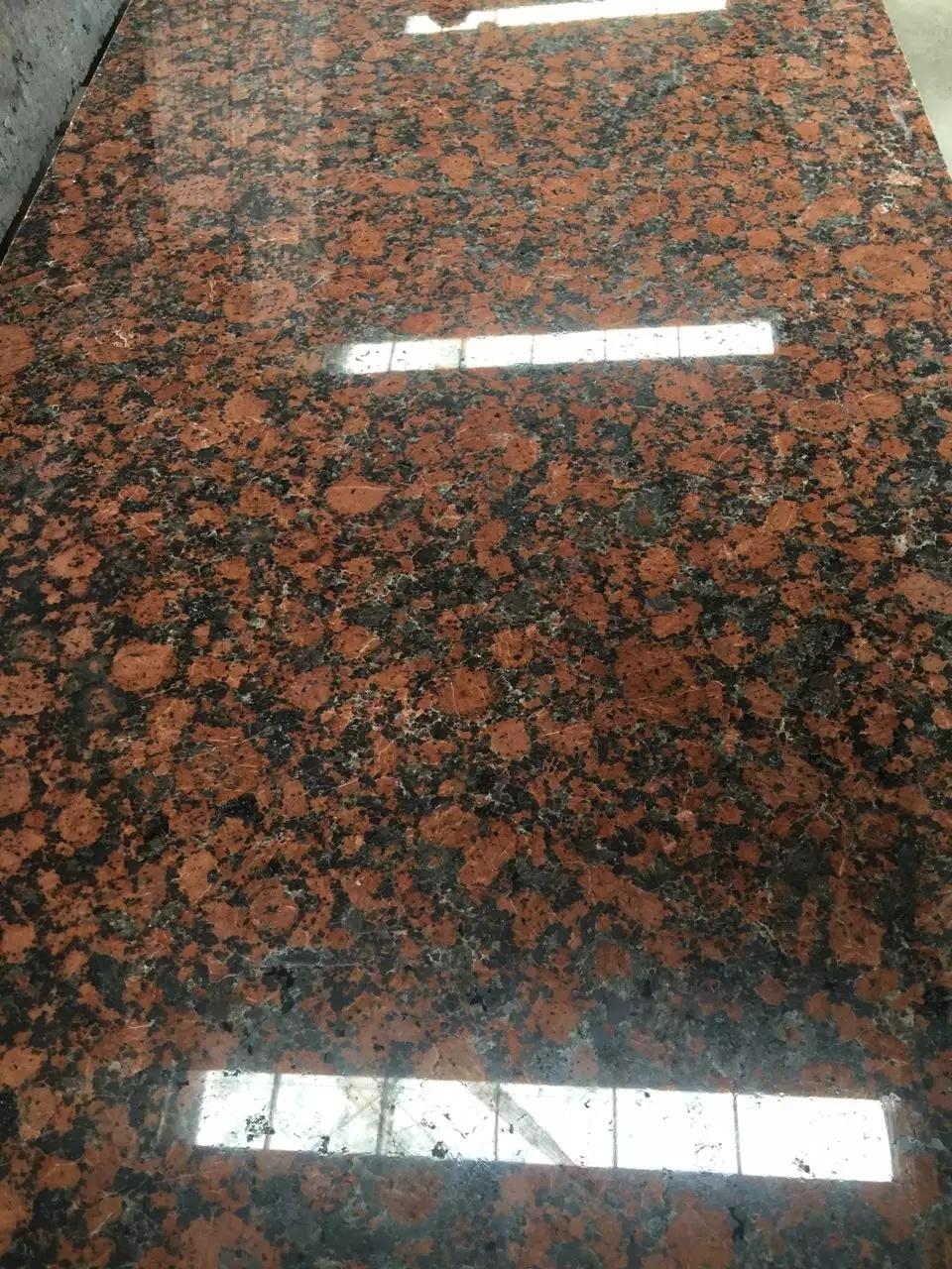 Red Drill Color Granite with Smooth Surface Use for Inerior Decoration