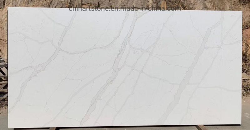 Bookmatched Calacatta Oro Vagli/Arabescata/ Quartz Slab