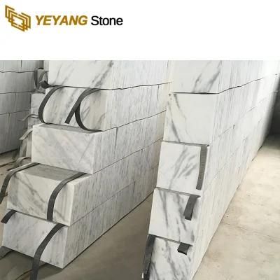 Hot Sale White Marble Polished Porcelain Tile for Kitchen/Backsplash/Bathroom