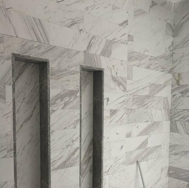 Volakas White Marble Tiles for Flooring/Wall/Stair