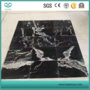 China Black Granite with White Veins, Royal Ballet Slabs for Sale