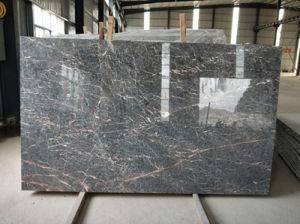 Chinese New Rosa Silk Dark Grey Marble Quarry Tiles, Slab Manufacturer
