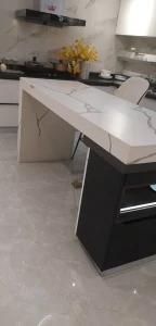 MB232 Moon White-- Modified Acrylic Solid Surface High Tenacity Apron Countertop