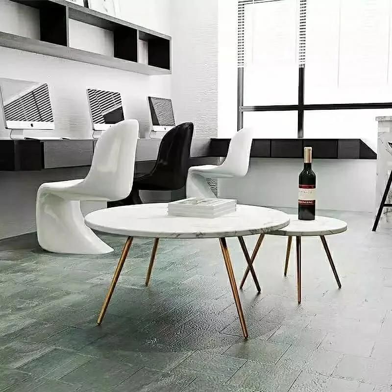 Quartz Marble Looking Marble Dining Tabletops for Living Room