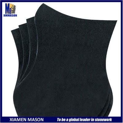 Fujian Made High Polishing Black Granite Gravestones with Modern Design