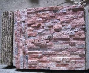 Dark Grey Granite Mushroom Wall Stone for Building Wall