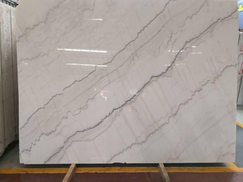 Natural Stone Chinese Polished Guangxi/Bianco Carrara White Marble