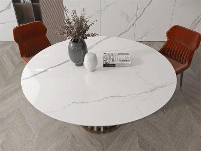 Large Format white calacatta porcelain countertop for interiors/indoor kitchen bathroom
