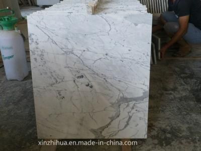 Staturiao White Marble/White Jade Marble Polished/Honed Slab for Bathroom/Flooring Tile/Interior Decoration