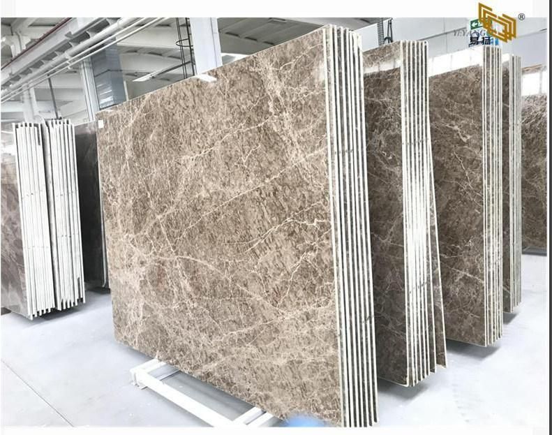 Natural Polished Light Emperador Brown/Coffee/Marron Marble for Countertop/Floor/Tile/Wall/Stairs