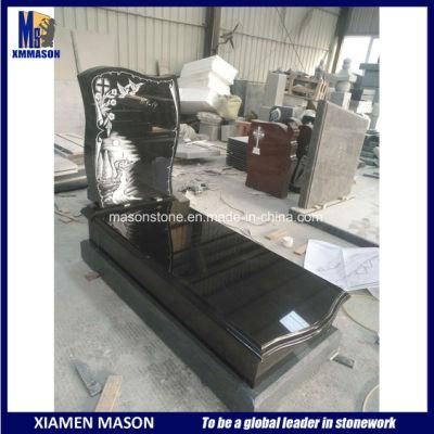 European Style Tombstones with Nice Carving Headstones