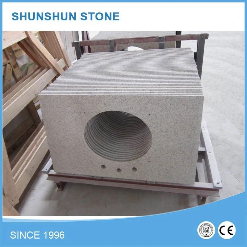 Natural Stone Brown / Yellow / Red Granite Vanity Top