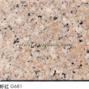 Cheap/Natural G681 Rose Pink Granite for Floor/Wall Cladding