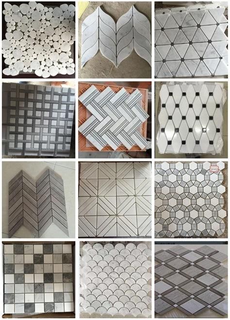 Mixcolor Marble Mosaic with Cheap Price From China Factory