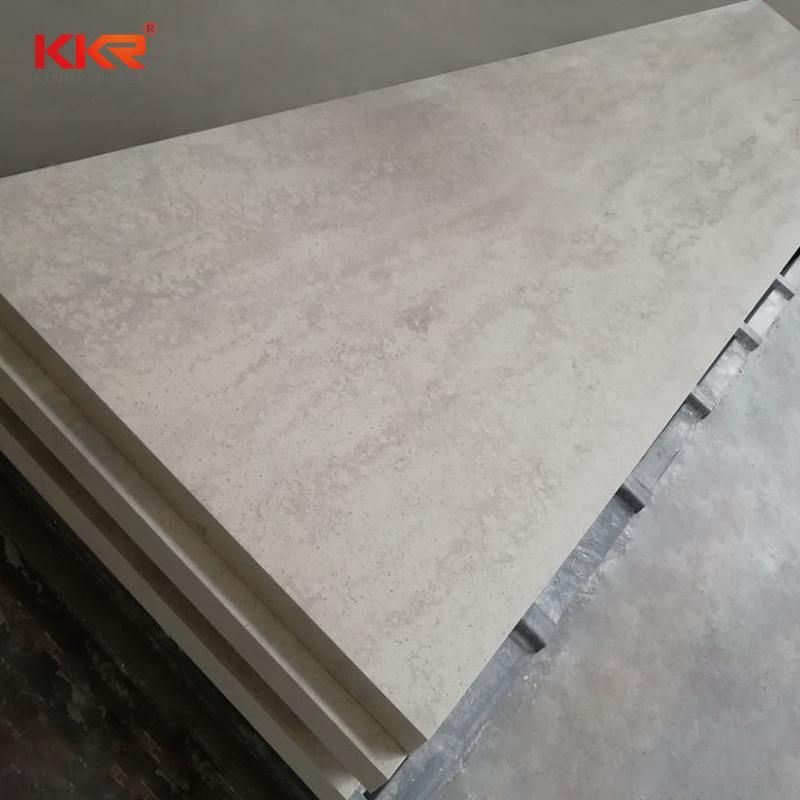 Wholesale Solid Surface Countertop Material Faux Quartz Slab Stone Panels