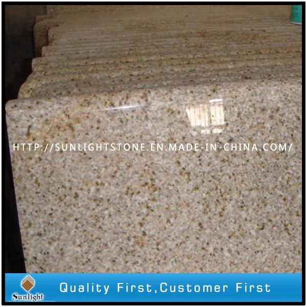 Bushhammered Beige/Yellow Colours Desert Gold Granite Floor Tiles