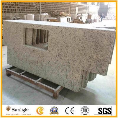 Prefab Granite Brazillian Rose White Granite/Stone Kitchen Countertop